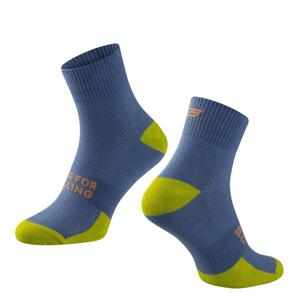 Force Ponožky EDGE modro-zelené - L-XL/ EU 42-46