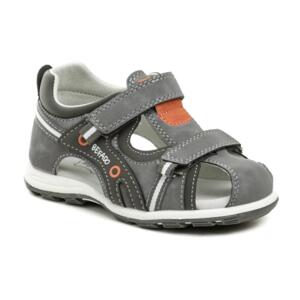Befado 170P073 šedé dětské sandálky - EU 26