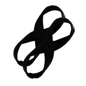 GymBeam Trhačky Figure 8 Black POUZE L (VÝPRODEJ)